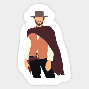 The Man With No Name Sticker